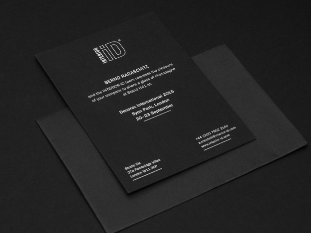 Interior iD event invitation